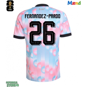 Belgien Matias Fernandez-Pardo #26 Replika Udebanetrøje VM 2026 Kortærmet